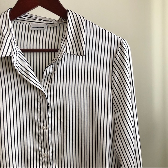 Noisy May Stripe Blouse - Picture 2 of 4